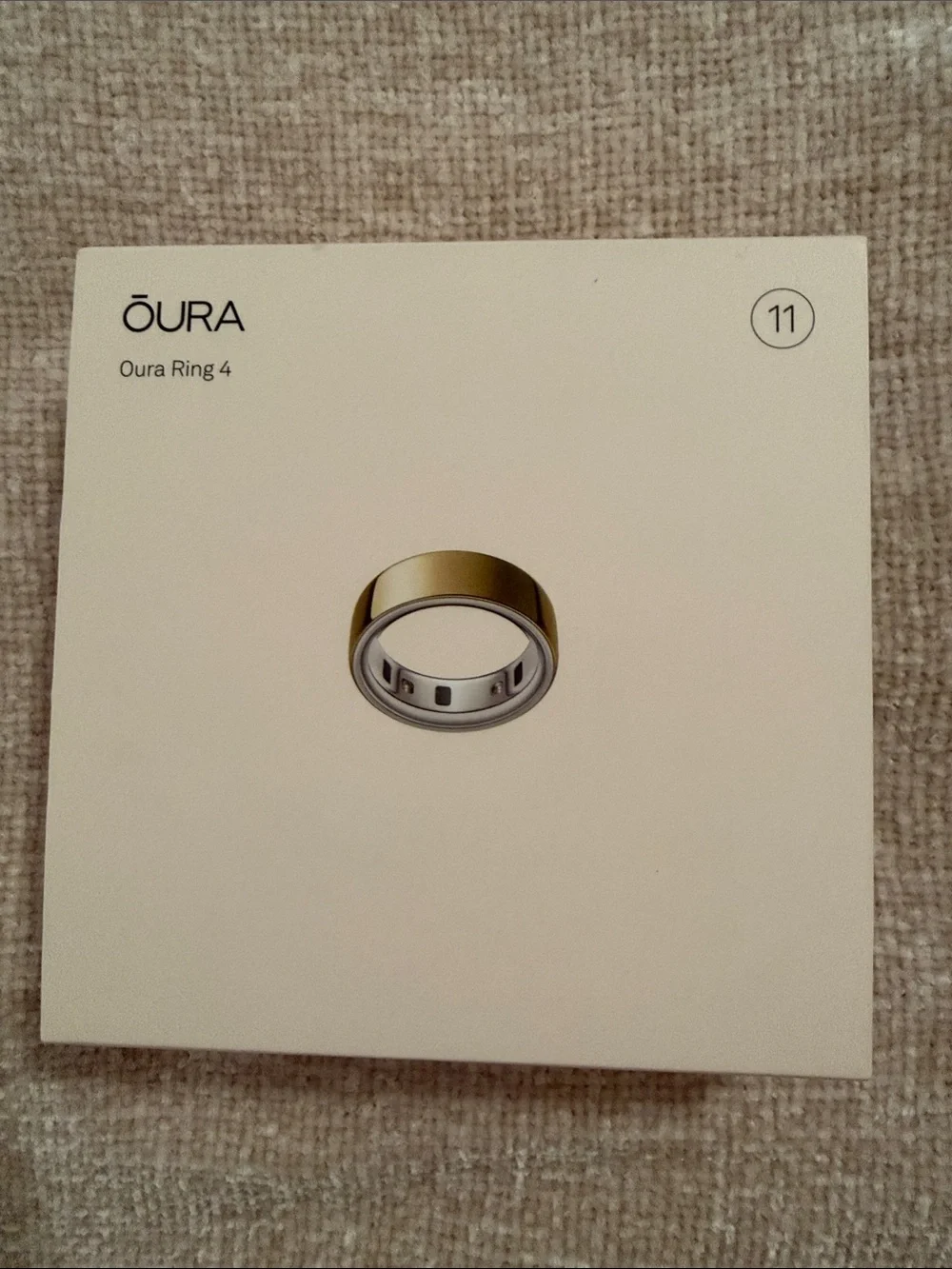 Oura Ring 4 in Gold - Size 11